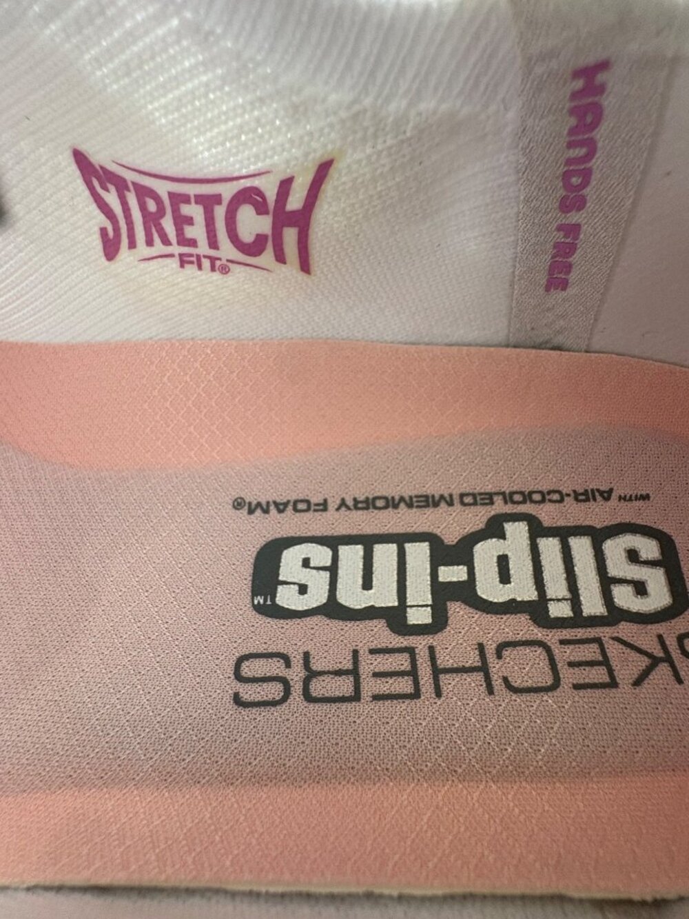 Skechers Hands Free Slip-Ins Ultra Flex 3.0 Shining Glitz White Sneakers Women11 - Picture 8 of 13